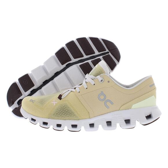 On Women’s Cloud X 3 Savannah/Frost Sneakers Size 11 New - Picture 6 of 6